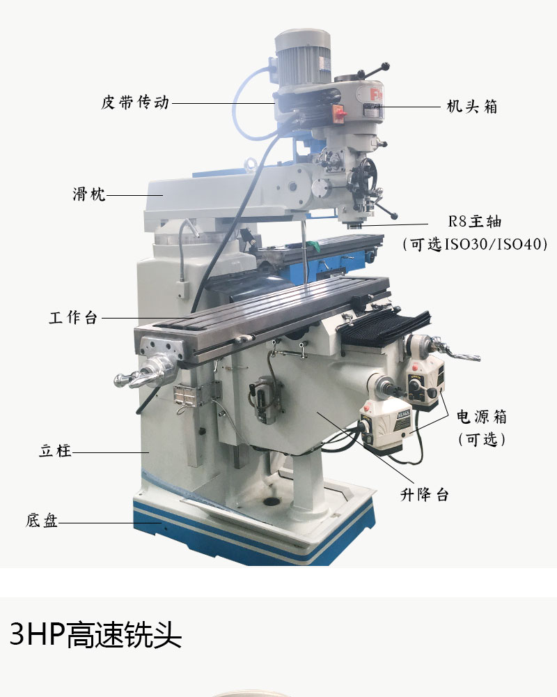 炮塔銑床X6325(圖3)